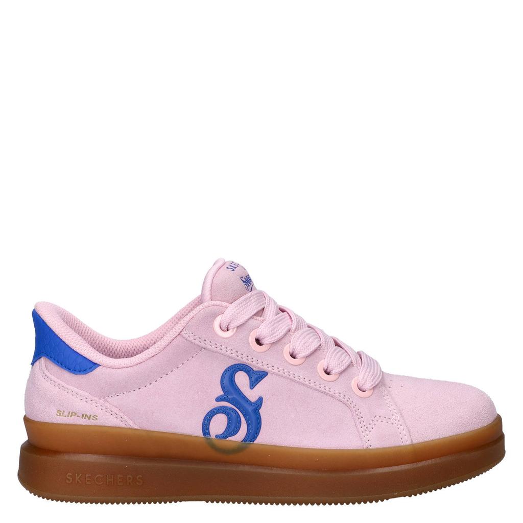 Skechers suède sneakers roze