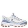 Skechers Hands Free Slip-Ins d'Lites chunky sneakers blauw/wit