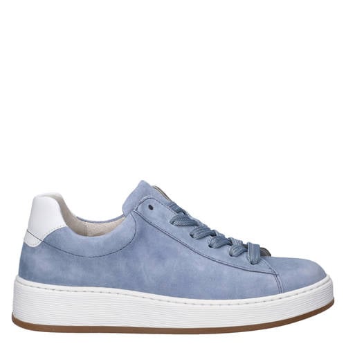 Gabor suède sneakers lichtblauw afbeelding