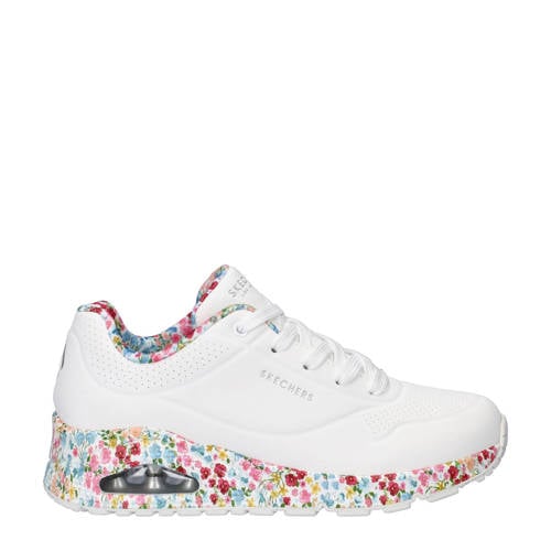 Skechers Uno Majestic Garden sneakers wit afbeelding