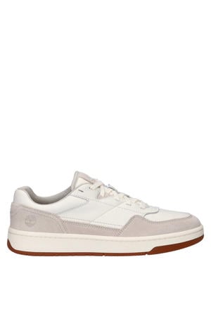 Jackson Court leren sneakers wit/beige