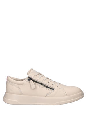 Move leren sneakers beige