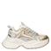 Buffalo Yuno One chunky sneakers goud/zilver