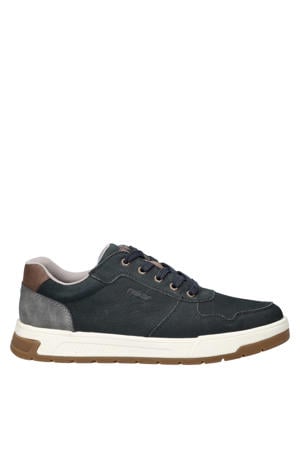 nubuck sneakers donkerblauw
