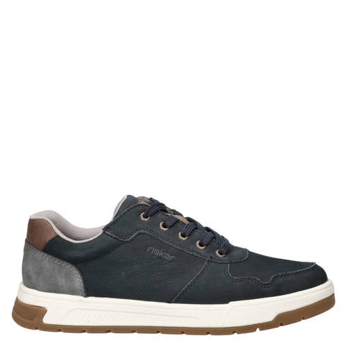 Rieker nubuck sneakers donkerblauw afbeelding
