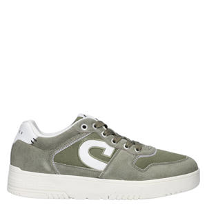 suède sneakers groen