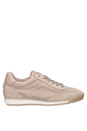 suède sneakers beige