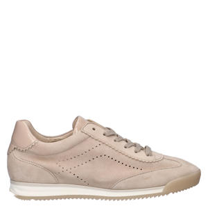 suède sneakers beige