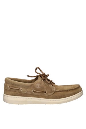 Port Fino suède bootschoenen beige
