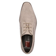 thumbnail: Bugatti Arno suède veterschoenen beige