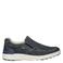 Nelson nubuck instappers donkerblauw