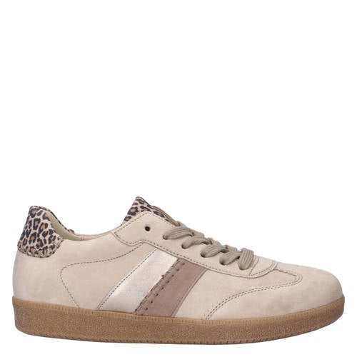 Gabor Best Fitting suède sneakers beige afbeelding