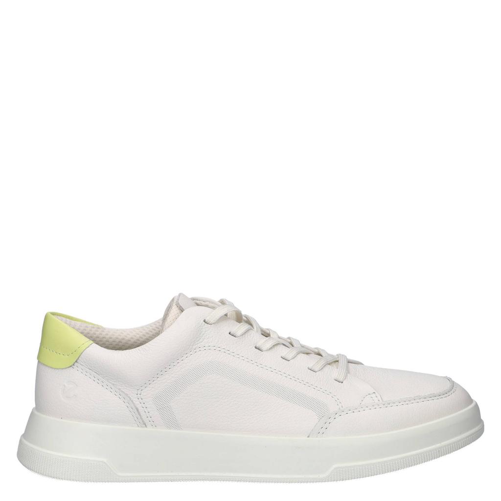 Witte dames Ecco Move leren sneakers met veters