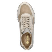 thumbnail: Rieker comfort leren sneakers beige