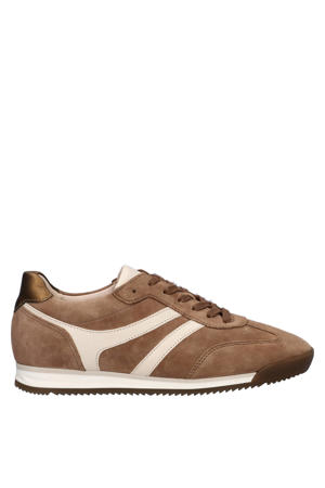 suède sneakers cognac