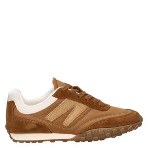 suède sneakers cognac