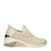 Skechers slip-on sneakers met sleehak beige