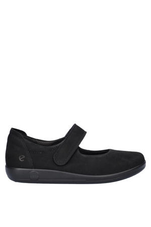 Soft 2.0 nubuck klittenbandschoenen zwart