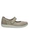 Ecco Soft 2.0 nubuck klittenbandschoenen taupe