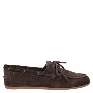 suède bootschoenen bruin