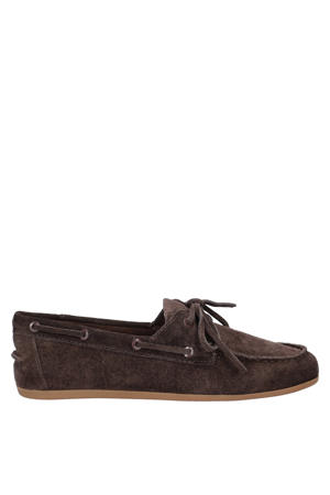 suède bootschoenen bruin