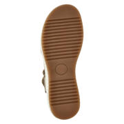 thumbnail: Nelson Flex suède sandalen met sleehak taupe