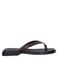 Vagabond Izzy leren teenslippers bruin