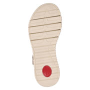 thumbnail: Tamaris Comfort leren sandalen ecru