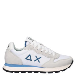 Tom Solid sneakers wit/blauw