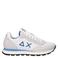 SUN68 Tom Solid sneakers wit/blauw