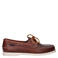 Sebago Dockside Waxed leren bootschoenen cognac