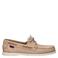 Sebago leren bootschoenen taupe