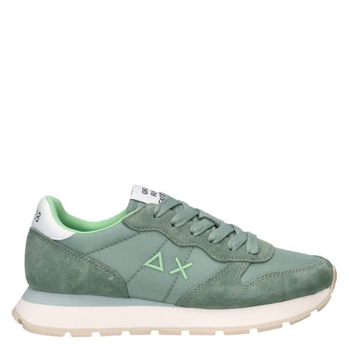 SUN68 Ally Solid sneakers groen afbeelding