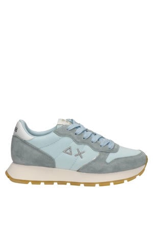 Ally Glitter sneakers lichtblauw