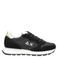 SUN68 Ally Gold Silver sneakers zwart