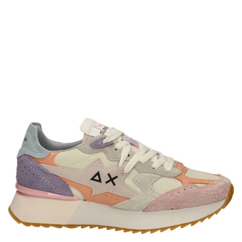SUN68 Starlight Multic sneakers beige multi afbeelding