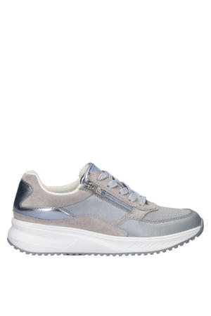 Mara leren sneakers lichtblauw