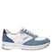 Nelson Flex leren sneakers blauw/wit