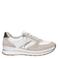 Nelson Flex leren sneakers beige/wit