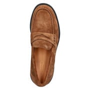 thumbnail: Vagabond Linn suède loafers cognac