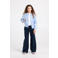 America Today casual broek donkerblauw