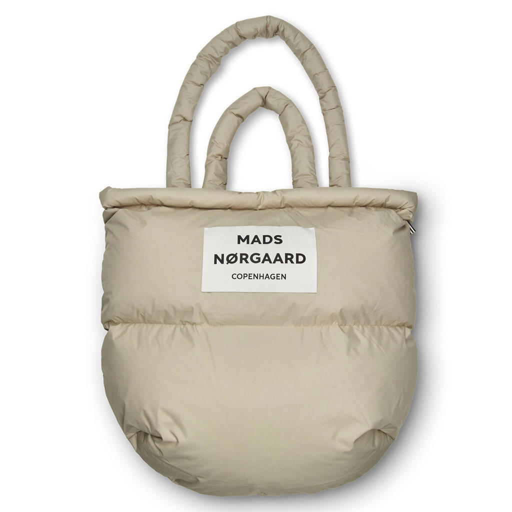 MADS NØRGAARD - COPENHAGEN gewatteerde shopper beige