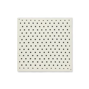 bandana Soft Cotton ecru/zwart