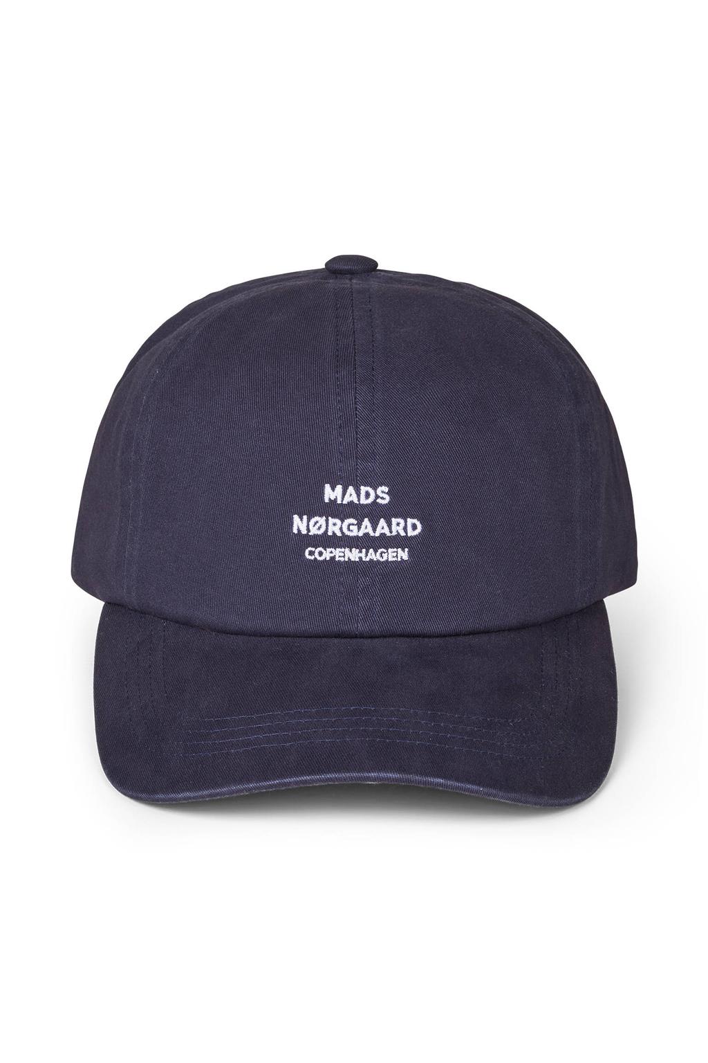 MADS NØRGAARD - COPENHAGEN pet Soft Twill donkerblauw