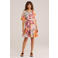 WE Fashion gebloemde blousejurk multi