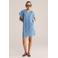 WE Fashion Blue Ridge denim spijkerjurk medium blue denim