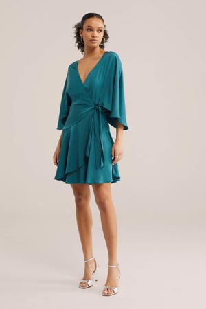 korte jurk blauw