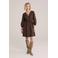 WE Fashion korte jurk bruin