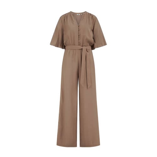 WE Fashion jumpsuit bruin afbeelding