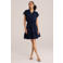 WE Fashion korte jurk donkerblauw